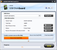 imlSoft USB Disk Guard screenshot